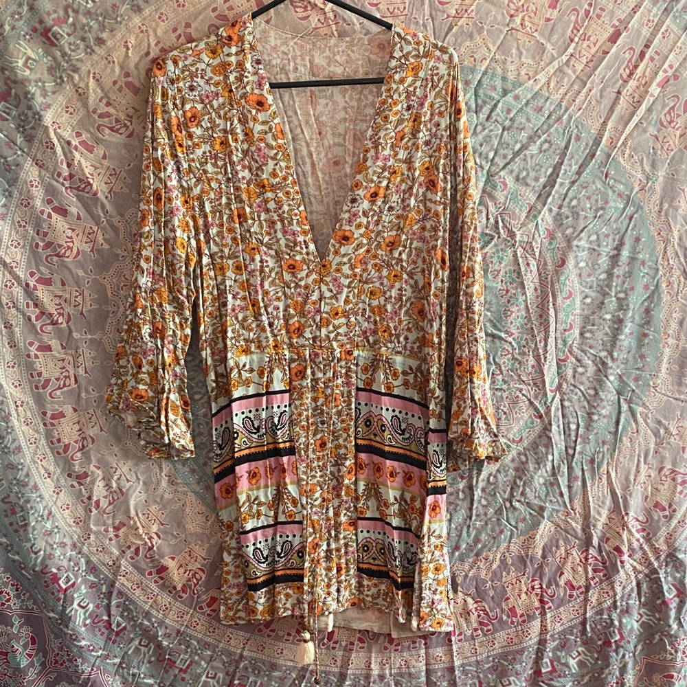 Maaji Floral and Patterned Mini Dress